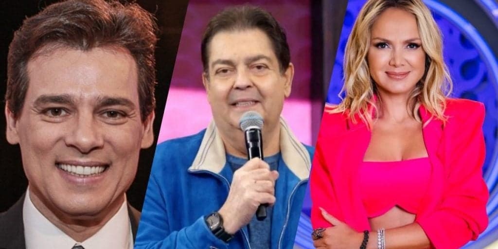 Proibido de pisar na Band por veto da Globo, Faustão promove reunião secreta com Celso Portiolli e Eliana