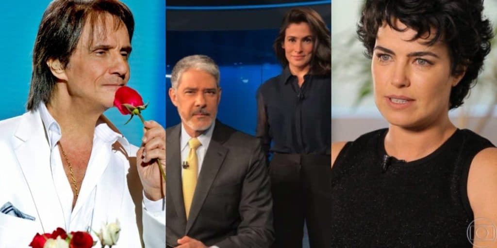 Renata assume amor por Bonner, Roberto Carlos compra bairro e Ana Paula Arósio desaparece