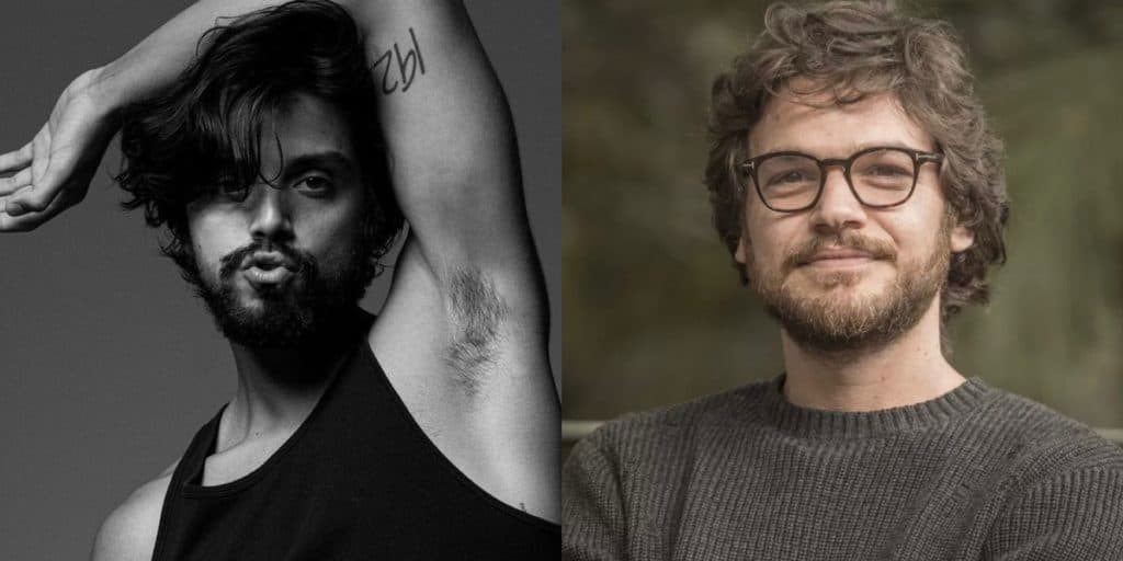 Discretos e sem fazer alarde, Rodrigo Simas e Emílio Dantas vivem romance dentro da Globo