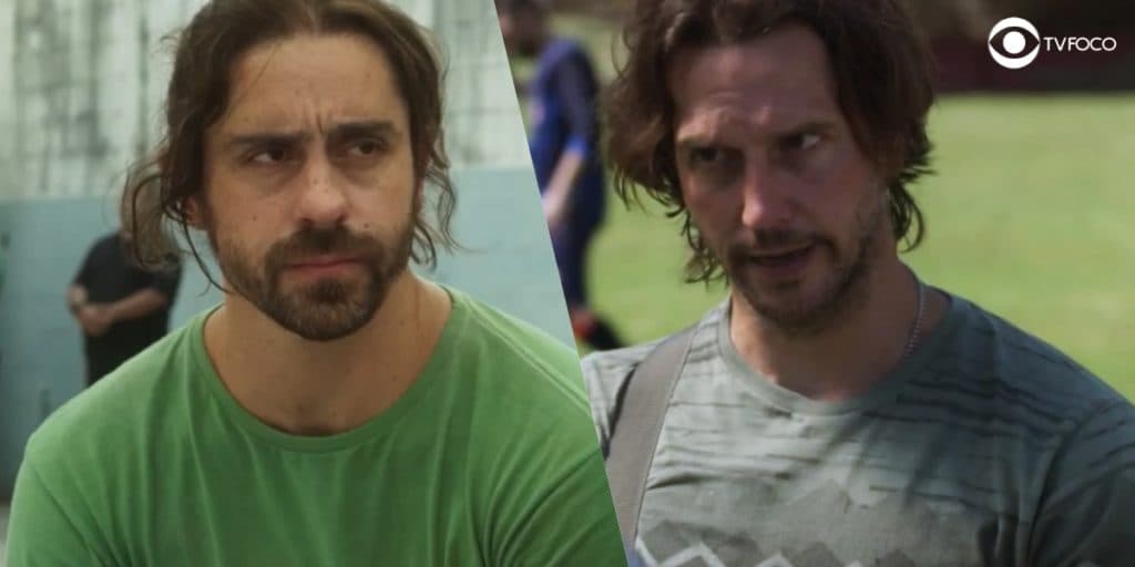 Novela Quanto Mais Vida Melhor - Solto, Roni coloca o rabo entre as pernas e implora ajuda de Neném após perseguição