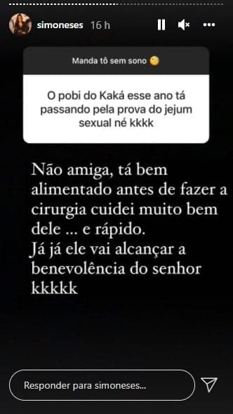 Simone abre jogo sobre vida sexual com marido - Foto: Reprodução