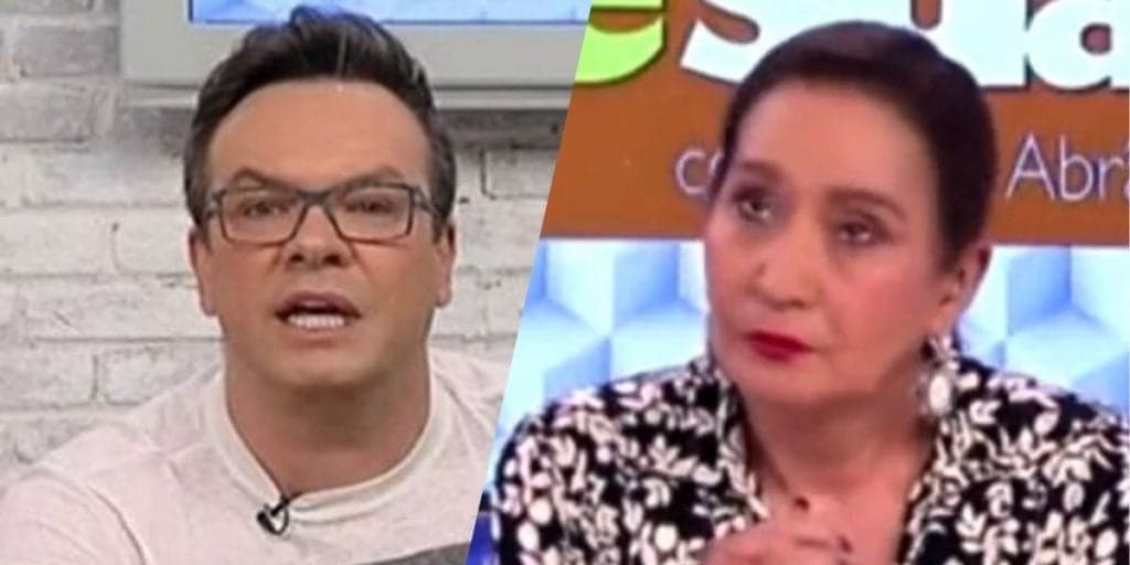 Sonia Abrão tem embate acalorado com colunista do A Tarde é Sua, perde a paciência e revira os olhos