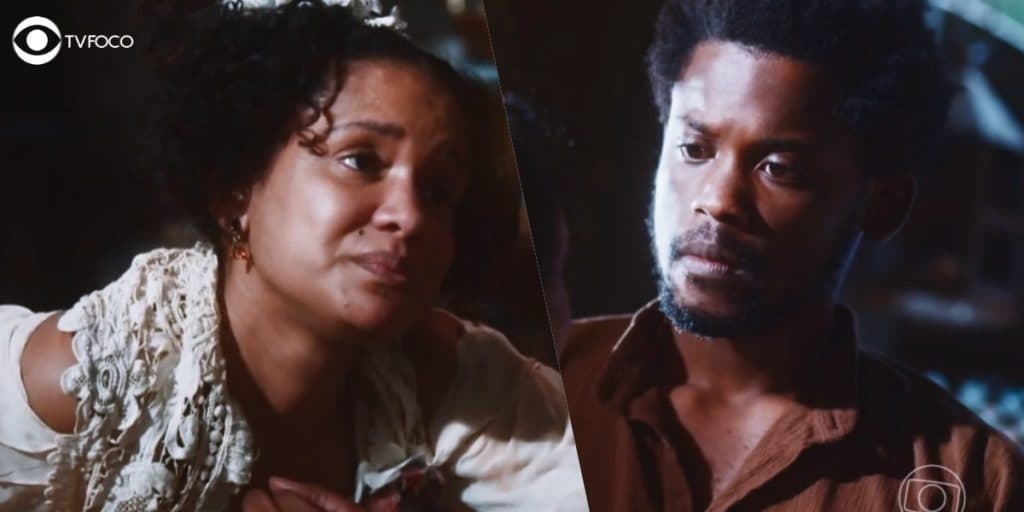 Nos Tempos do Imperador - Atrasada? Zayla se declara e apela para Guebo abandonar Justina: "Quero você"