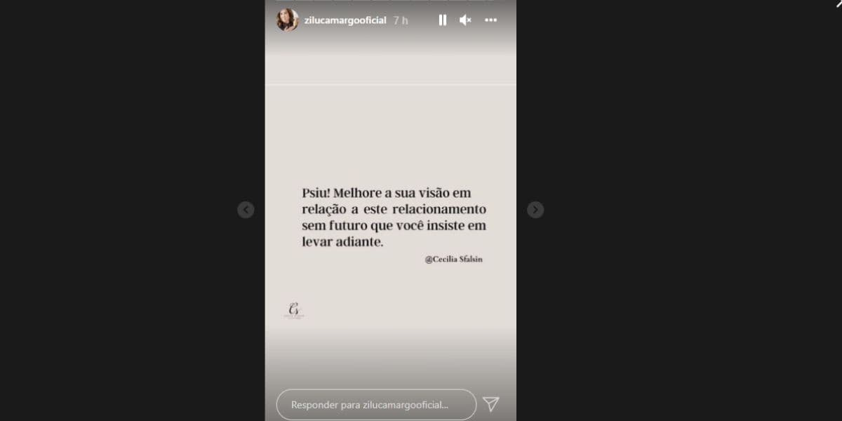 Zilu, após se unir a Zezé e ver Graciele detonar fim, expõe desfecho de situação: "Relacionamento sem futuro" Zilu, após se unir a Zezé e ver Graciele detonar fim, expõe desfecho de situação: "Relacionamento sem futuro"