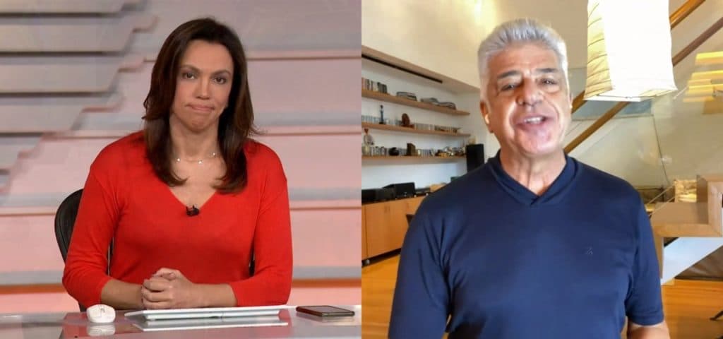 Ana Paula Araújo para o Bom Dia Brasil, dá notícia sobre Lulu Santos na Globo e confirma diagnóstico de COVID-19