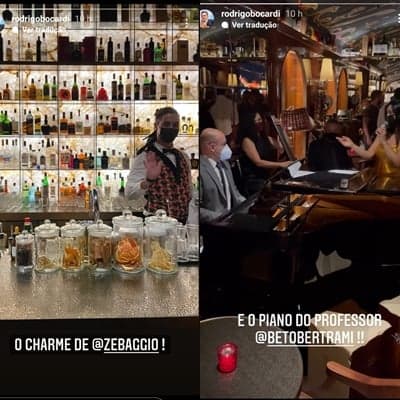 Bocardi reapareceu nas redes sociais