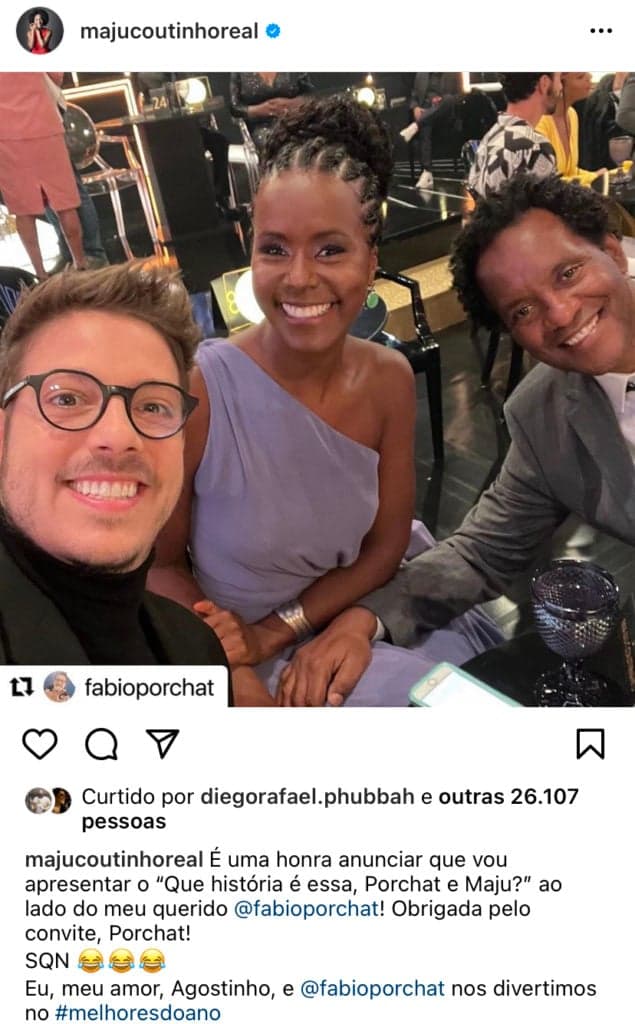Meses após estrear no Fantástico, Maju Coutinho confirma mudança de programa: “É uma honra anunciar”