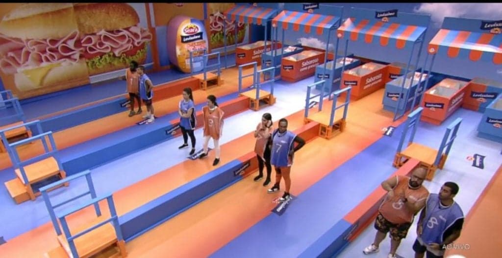 BBB22: Tiago é o líder e Scooby está imune; a dupla venceu a prova de agilidade