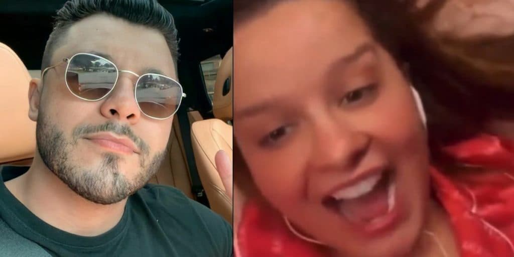 Murilo Huff coloca Maiara contra a parede e pede detalhes sobre reconciliação com Fernando em live: "Tô querendo saber"