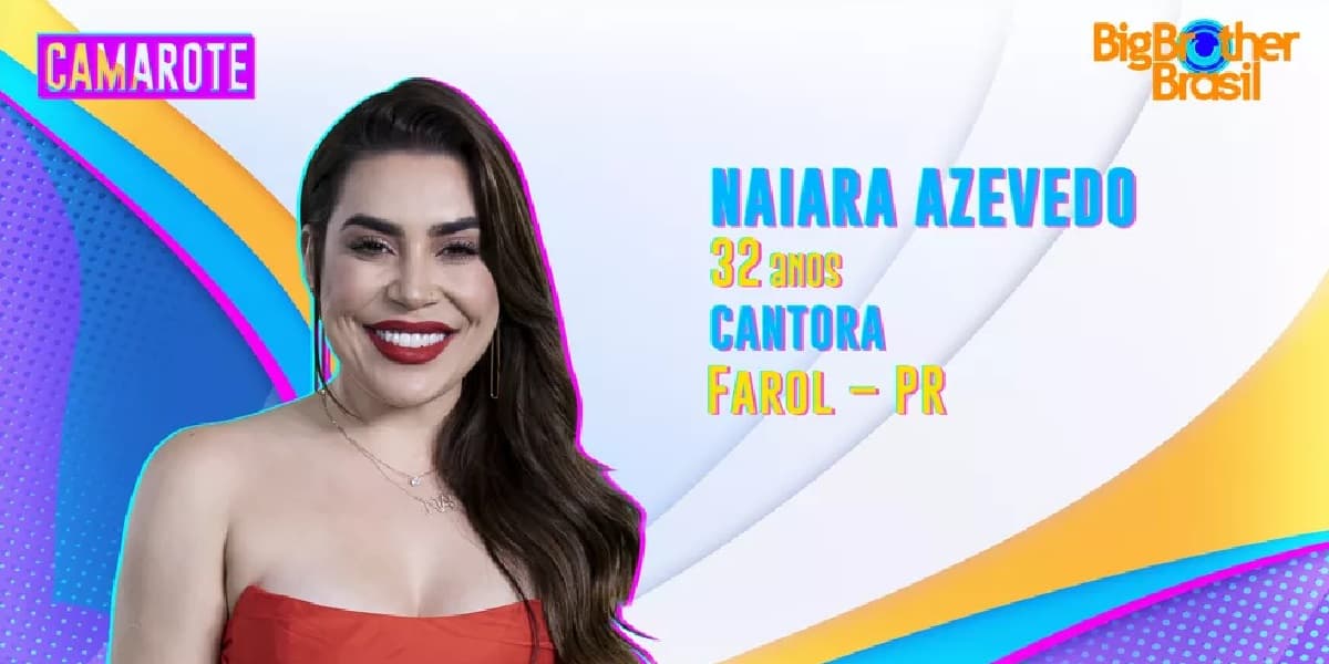 Naiara Azevedo faz parte do camarote do "BBB22" (Foto: Divulgação/TV Globo)
