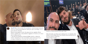 Post de Chay Suede se declarando para amigo (Foto: Reprodução/Instagram)
