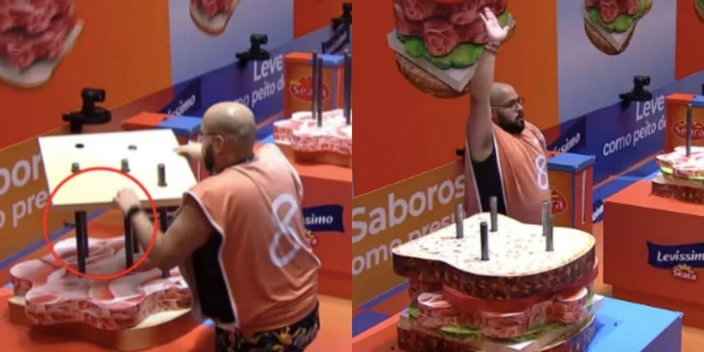 BBB22: Erro na prova do líder deve tirar Tiago Abravanel da liderança; veja vídeo