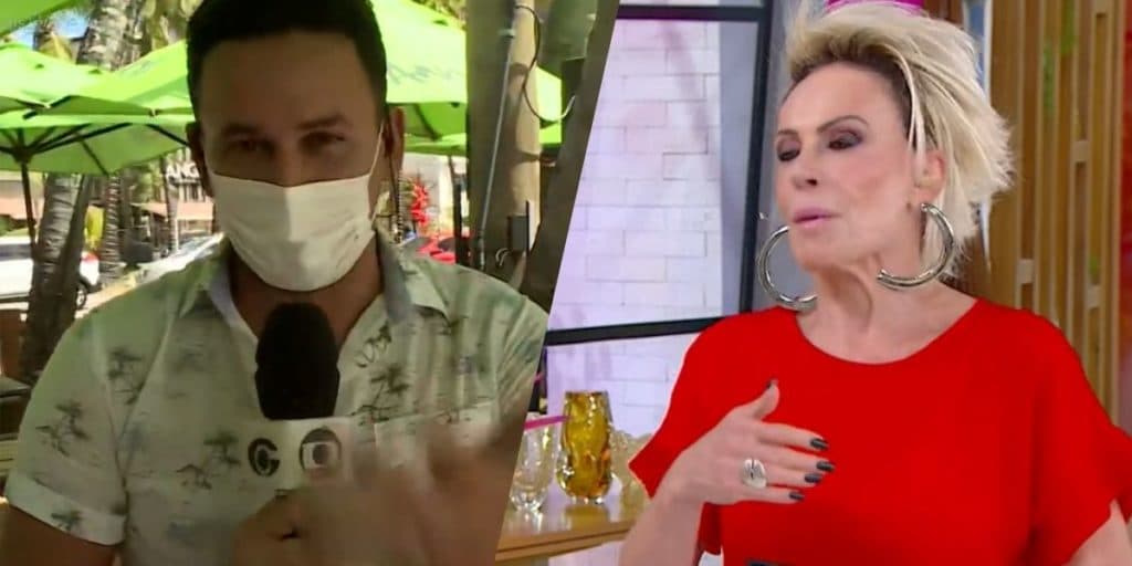 Ana Maria perde a linha em link com repórter do Mais Você e detona na Globo: "Você é um moleque"