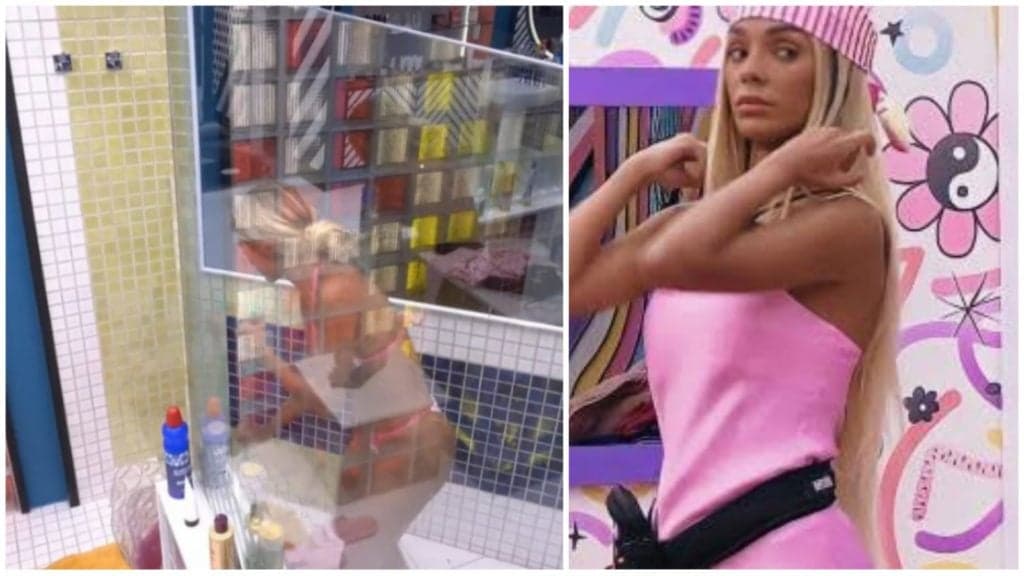BBB22: Brunna Gonçalves arregaça as mangas, lava banheiro sozinha e escancara: "Fedido"