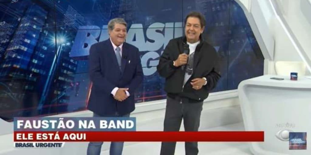 Audiência: Band coloca Faustão no ar com Datena para derrubar BBB22 e emissora dispara; veja