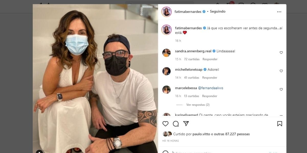 Fátima Bernardes anuncia desfecho no Encontro, vê Sandra Annenberg envolvida e assume: "Escolheram"