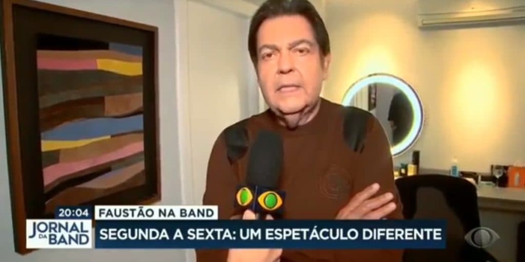Faustão entra ao vivo na Band e estraçalha recado sincerão à Globo: “Está perdendo o que há de mais importante”
