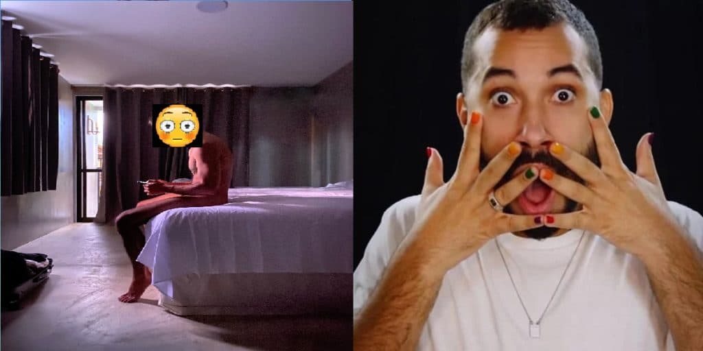 Clima de romance? Ex bbb Gil do Vigor reage a nude de cantor nas redes sociais: "Chama!!! Vem na dm"