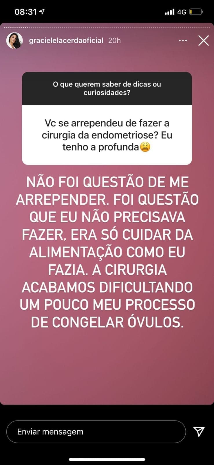 Graciele Lacerda fala sobre procedimento para engravidar de Zezé e detona arrependimento: "Eu não precisava"