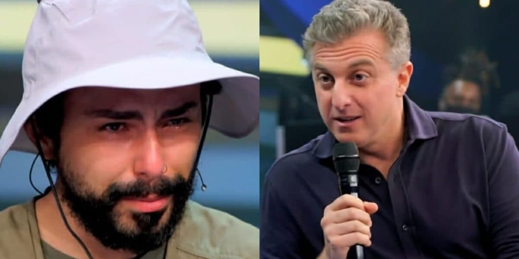 Homem cai no choro no Domingão com Huck, todo mundo pensa que é mentira e verdade assola público