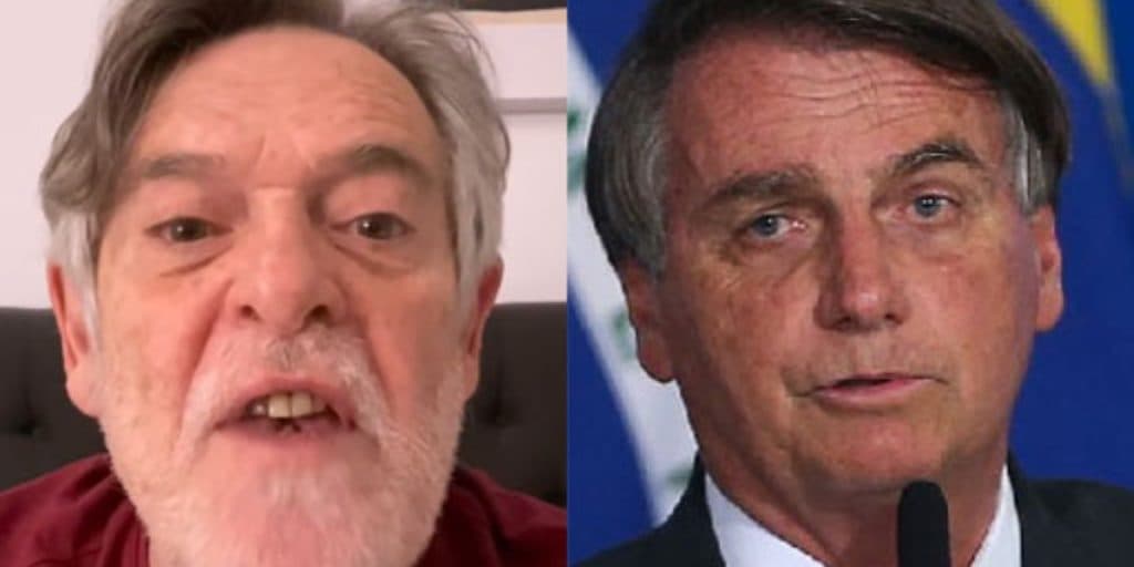 José de Abreu explode em vídeo, esculhamba Bolsonaro e manda recado para o presidente: "Enfia no C*"