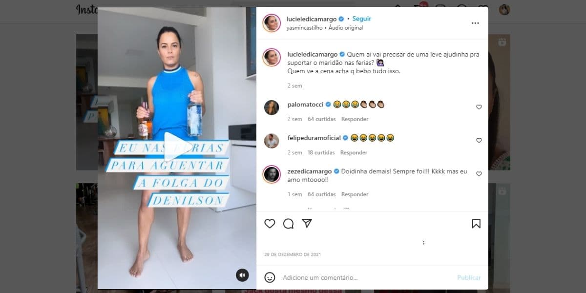 "Ajuda para suportar", Luciele expõe situação com Denílson, Zezé se envolve e diz o que pensa: "Sempre foi"