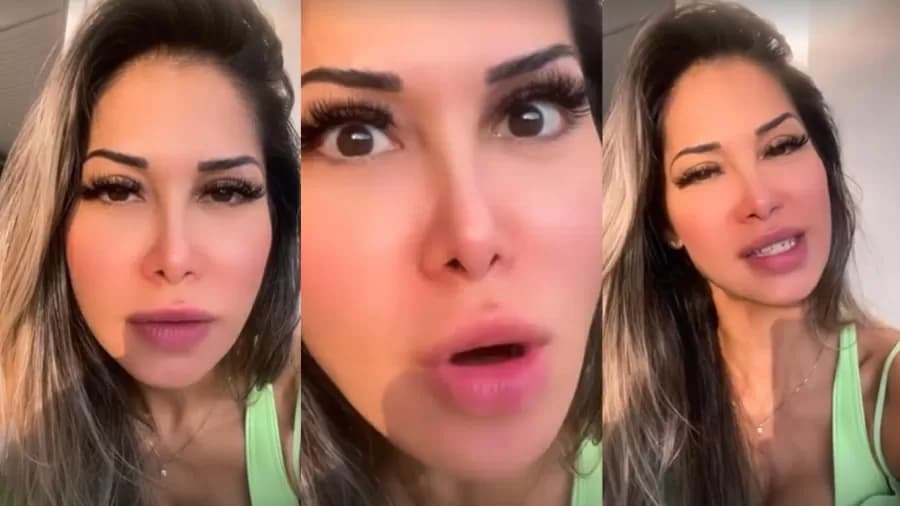 Maira Cardi voltou a causar ao citar o comportamento do marido no BBB22 (Foto: Reprodução)