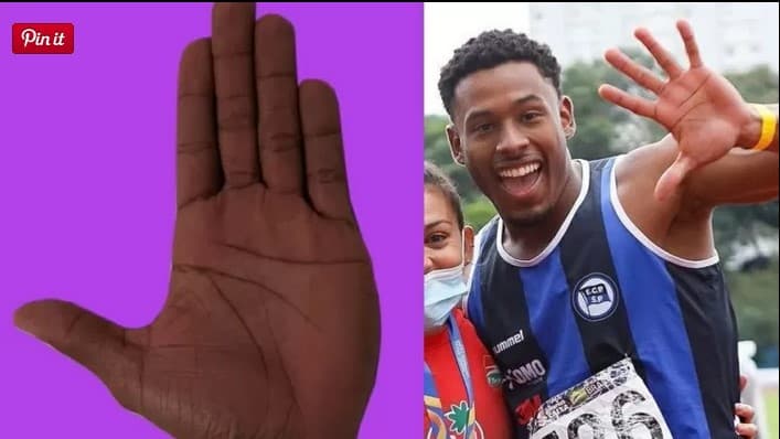 Mãos reveladas por Boninho fizeram os fãs associarem ao atleta (Foto: Reprodução / Internet)