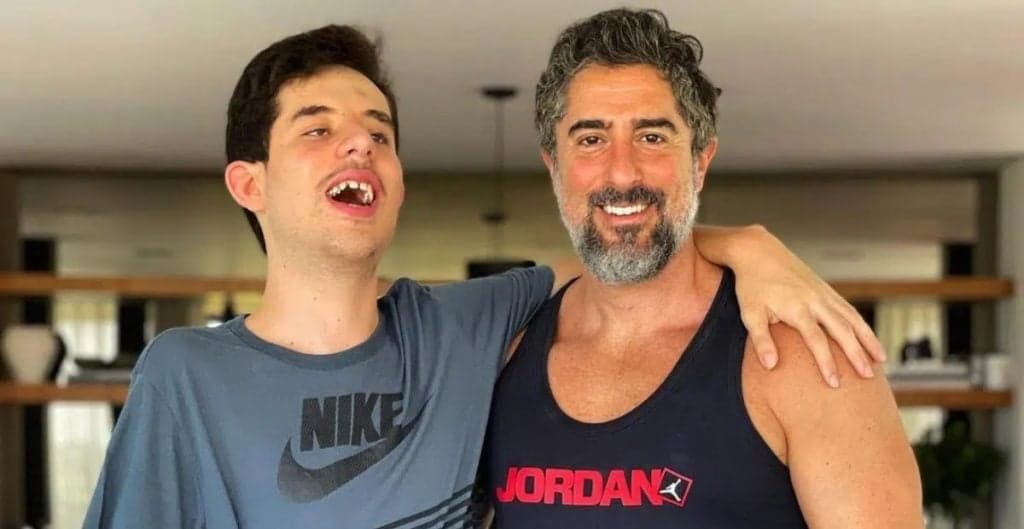 Marcos Mion tem filho homenageado pela banda Jota Quest e realiza sonho: "Inesquecível!"