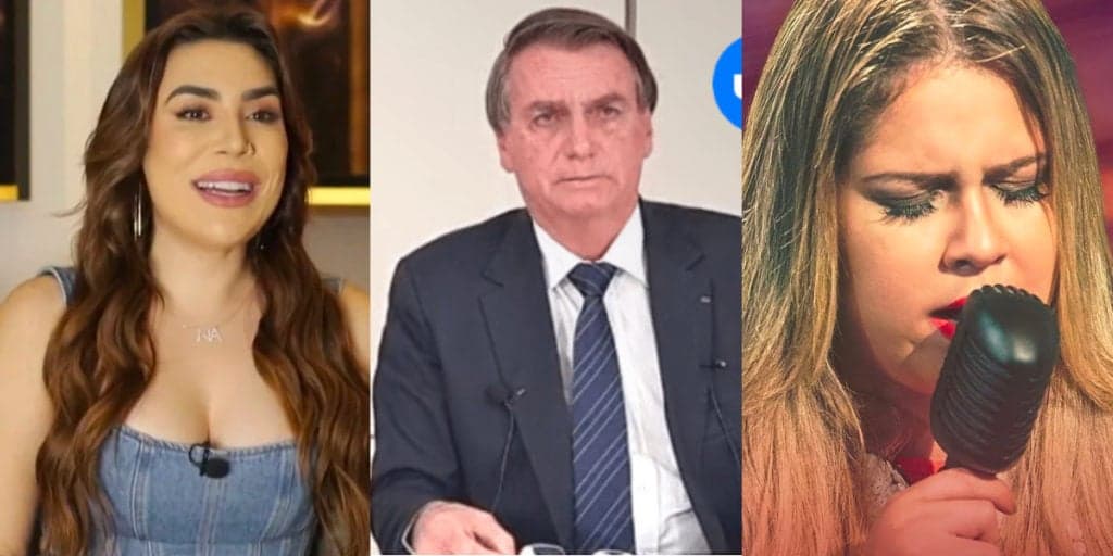 Bolsonaro teria provocado briga entre Marília e Naiara Azevedo, mãe se pronuncia e rival desmente