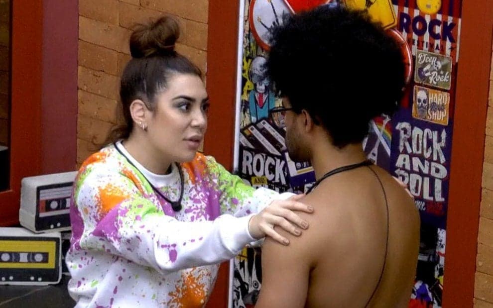 BBB22: Naiara Azevedo dá alfinetada em Luciano após derrota em prova, brother cai no choro