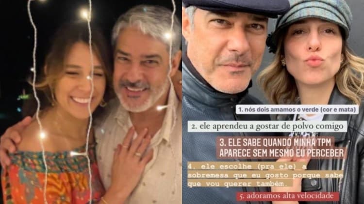 Esposa de William Bonner escancara lado oculto dele - Foto: Reprodução Esposa de William Bonner escancara lado oculto dele - Foto: Reprodução