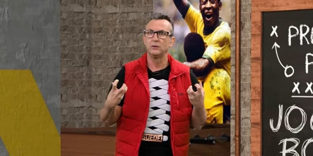 "Para car@lh#", Neto bate-boca com comentarista de Os Donos da Bola e explode na Band: "Vai tomar no c#"