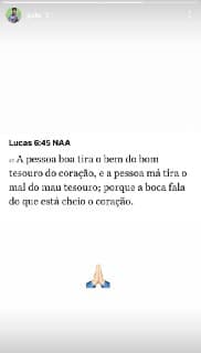 Alexandre Pato compartilhou um trecho da bíblia (Foto: Reprodução/ Instagram)
