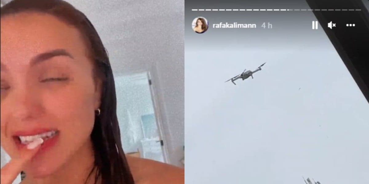 Rafa Kalimann tem casa invadida por drone - Foto: Reprodução