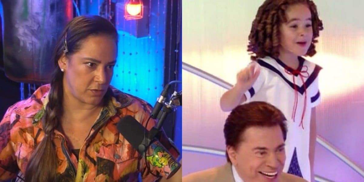 Silvia Abravanel no "Inteligência Ltda." e Mais Silva com Silvio Santos (Foto: Reprodução/YouTube/SBT) Silvia Abravanel no "Inteligência Ltda." e Mais Silva com Silvio Santos (Foto: Reprodução/YouTube/SBT)
