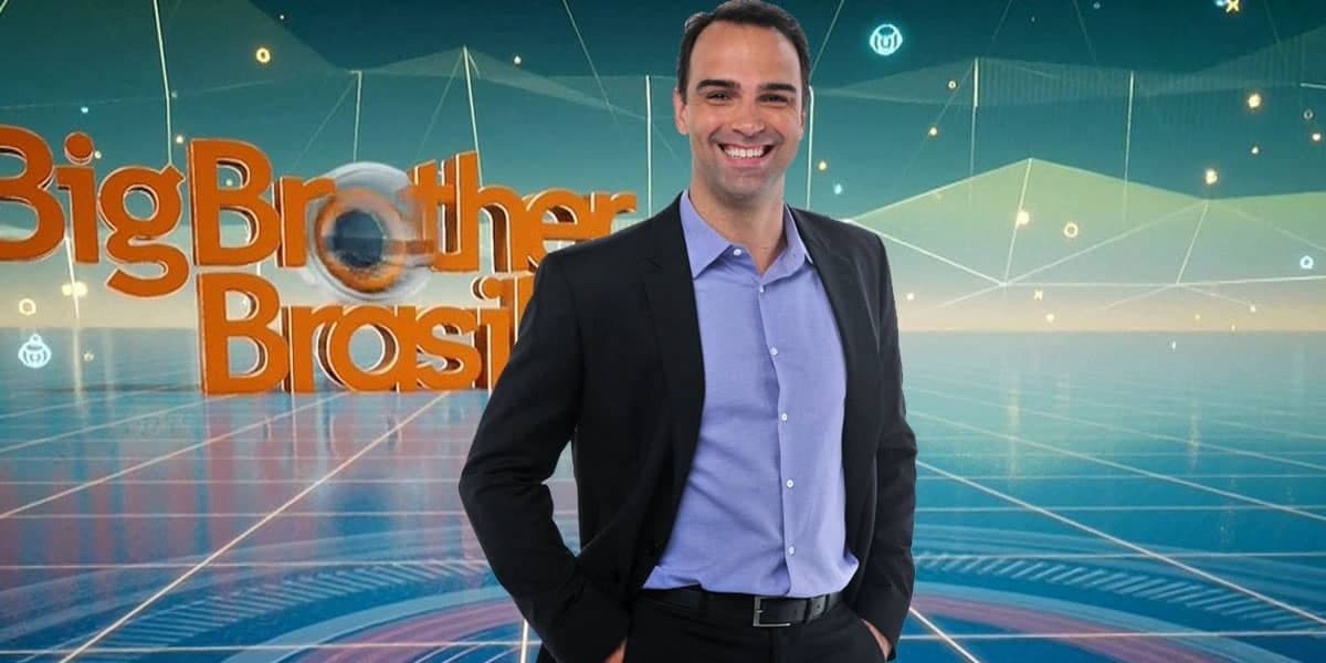 Tadeu Schmidt apresentará o BBB 22 na Globo (Foto: Reprodução)