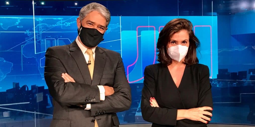 William Bonner e Renata passam Tadeu para trás, explodem no JN e massacram BBB na Globo: Audiências 02/02