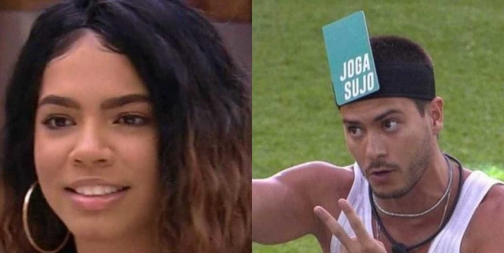 BBB22: Maria comete agressão contra Arthur Aguiar no Jogo da Discórdia e assume: "Na testa dele"