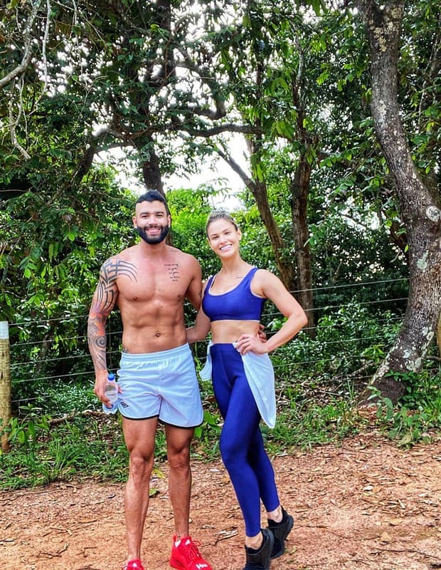 Gusttavo Lima e sua esposa Andressa Suíta Gusttavo Lima e sua esposa Andressa Suíta