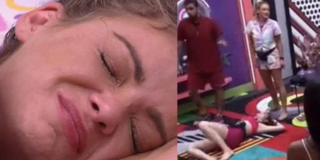 BBB22: Bárbara empurra Eslovênia e chora após aviso sobre expulsão