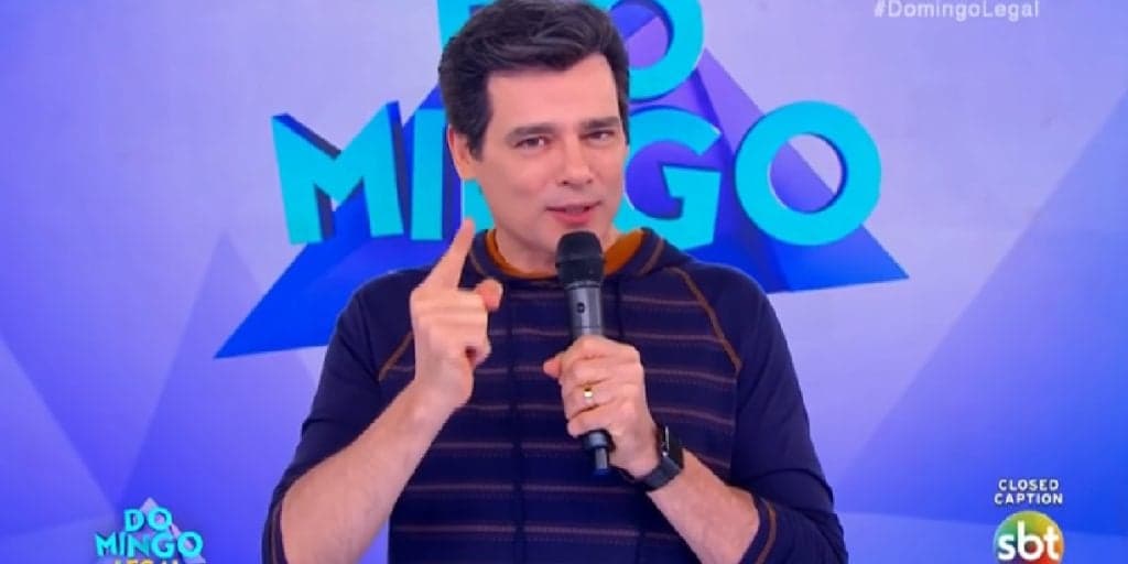 Celso Portiolli para o 'Domingo Legal', faz comunicado sobre doença e confirma notícia no SBT
