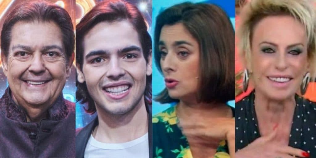 Faustão debocha de filho, Cátia Fonseca confirma substituto na Band e apresentadores expõem desfecho do Mais Você