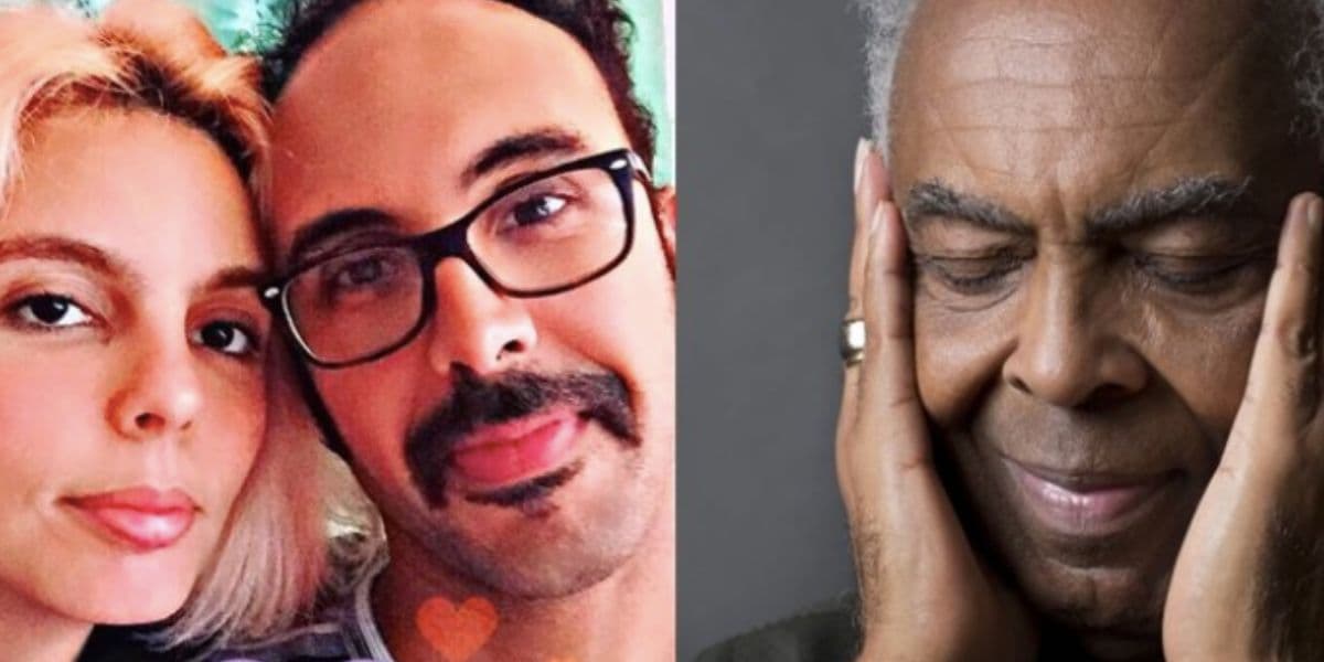 Mãeena, e Gilberto Gil (Reprodução)