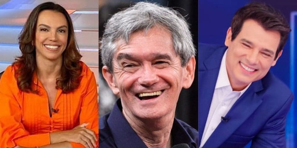 Ana Paula Araújo, Serginho Groisman e Portiolli dão basta, saem da escuridão e assumem com quem são casados