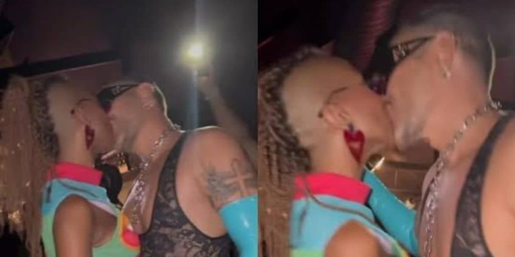 Pegou fogo! Karol Conká e Matheus Mazzafera dão beijão no Bloco da Pocah: "Ninguém esperava"