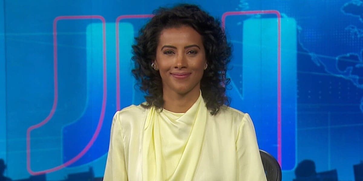 Aline Midlej pode substituir Renata Vasconcellos no "Jornal Nacional" (Foto: Reprodução/TV Globo)