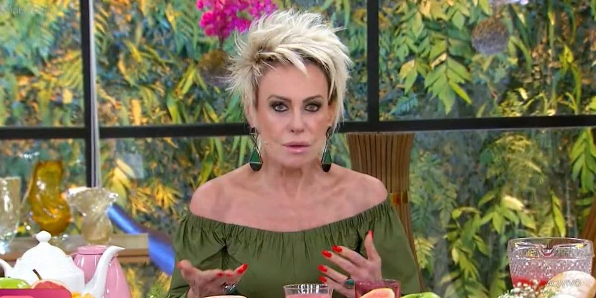 Ana Maria tem saída da Globo confirmada por repórter, se constrange no Mais Você e assume: "Estou pensando"