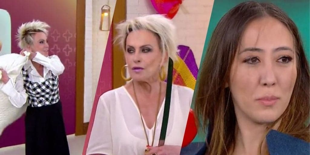 "Não chegue perto de mim": em meio a saída da Globo, Ana Maria surta, sai no tapa com repórter e até saca espada