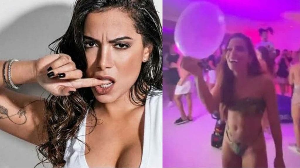 Anitta faz vídeo com camisinha inflada, manda recado aos machos, alerta meninas e apaga das redes